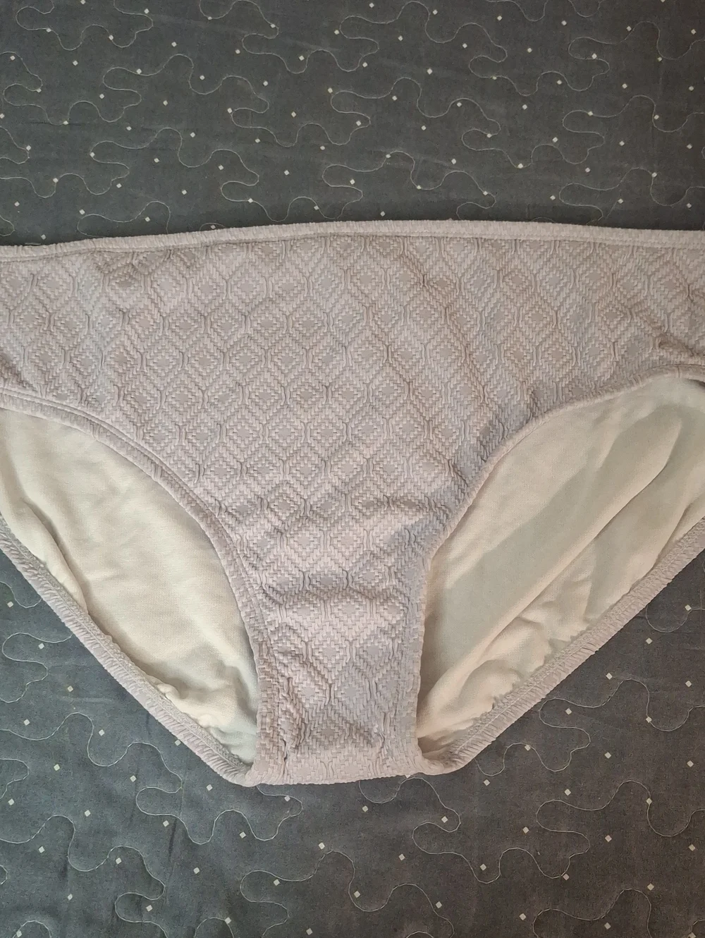 Freely Textured Light Purple Bikini Bottoms size 1X NWT
